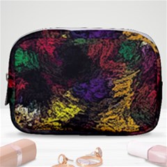 Eiffel Tower Pattern Wallpaper Make Up Pouch (small) by Cemarart