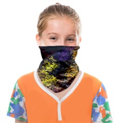 Abstract Painting Colorful Face Covering Bandana (kids) by Cemarart