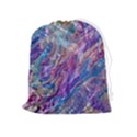 Amethyst flow Drawstring Pouch (XL) View1