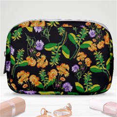 Flowers Pattern Art Floral Texture Make Up Pouch (small) by Cemarart