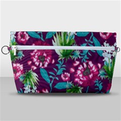 Flowers Pattern Art Texture Floral Handbag Organizer by Cemarart