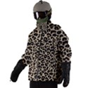 Leopard Animal Skin Patern Men s Zip Ski and Snowboard Waterproof Breathable Jacket View2