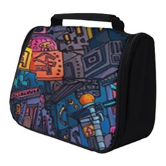 Wallet City Art Graffiti Full Print Travel Pouch (small) by Bedest