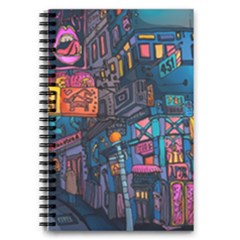 Wallet City Art Graffiti 5 5  X 8 5  Notebook by Bedest
