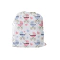 Pattern Stroller Carriage Texture Drawstring Pouch (Large) View2