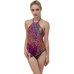 Building Architecture City Facade Go With The Flow One Piece Swimsuit by Grandong