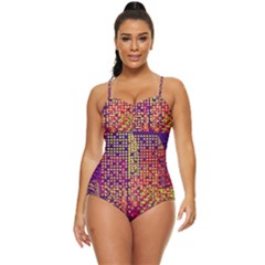 Building Architecture City Facade Retro Full Coverage Swimsuit by Grandong
