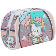 Boy Astronaut Cotton Candy Childhood Fantasy Tale Literature Planet Universe Kawaii Nature Cute Clou Make Up Case (large) by Maspions
