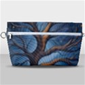 Tree Branches Mystical Moon Expressionist Oil Painting Acrylic Painting Abstract Nature Moonlight Ni Handbag Organizer View1