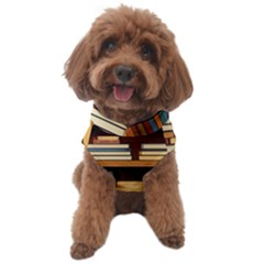 Book Nook Books Bookshelves Comfortable Cozy Literature Library Study Reading Room Fiction Entertain Dog Sweater by Maspions