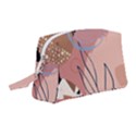 Abstract Boho Bohemian Style Retro Vintage Wristlet Pouch Bag (Medium) View1
