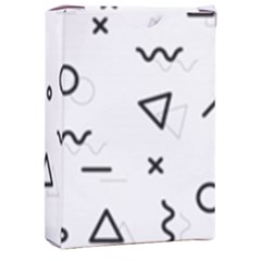 Memphis Pattern Playing Cards Single Design (rectangle) With Custom Box by Apen