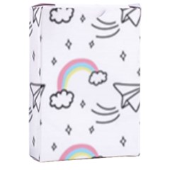 Cute Art Print Pattern Playing Cards Single Design (rectangle) With Custom Box by Apen