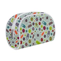 Seamless Pattern With Viruses Make Up Case (small) by Apen