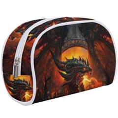 Dragon Fire Fantasy Art Make Up Case (large) by Maspions