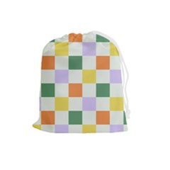 Board Pictures Chess Background Drawstring Pouch (large) by Maspions