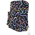 Abstract Pattern Wallpaper Full Print Backpack View3