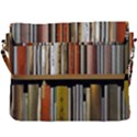 Book Nook Books Bookshelves Comfortable Cozy Literature Library Study Reading Reader Reading Nook Ro Buckle Messenger Bag View3
