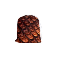 Fractal Frax Drawstring Pouch (small) by Askadina
