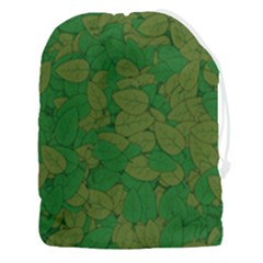 Vectors Leaves Background Plant Drawstring Pouch (3xl) by Askadina