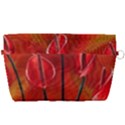 Flowers Red Handbag Organizer View2