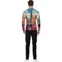 London England Bridge Europe Buildings Architecture Vintage Retro Town City Men s Long Sleeve Rash Guard View2