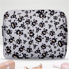 Bacteria Virus Monster Pattern Make Up Pouch (large) by Bedest