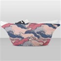 Waves Ocean Sea Water Pattern Rough Seas Digital Art Nature Nautical Waist Bag  View2