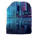 Digital Art Artwork Illustration Vector Buiding City Drawstring Pouch (3XL) View2