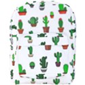 Cactus Plants Background Pattern Seamless Full Print Backpack View1