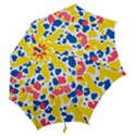 Colored Blots Painting Abstract Art Expression Creation Color Palette Paints Smears Experiments Mode Hook Handle Umbrellas (Large) View2