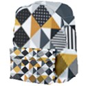 Pattern Tile Squares Triangles Seamless Geometry Giant Full Print Backpack View4