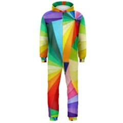 Bring Colors To Your Day Hooded Jumpsuit (men) by elizah032470