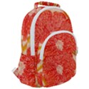 Grapefruit-fruit-background-food Rounded Multi Pocket Backpack View2