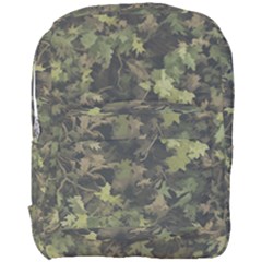 Green Camouflage Military Army Pattern Full Print Backpack by Maspions
