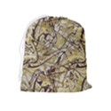 Marble Texture Pattern Seamless Drawstring Pouch (XL) View2
