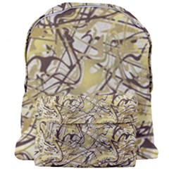 Marble Texture Pattern Seamless Giant Full Print Backpack by Maspions