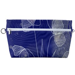 Flower Nature Abstract Art Handbag Organizer by Maspions