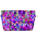 Floor Colorful Triangle Handbag Organizer View2