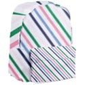 Retro Vintage Stripe Pattern Abstract Giant Full Print Backpack View3