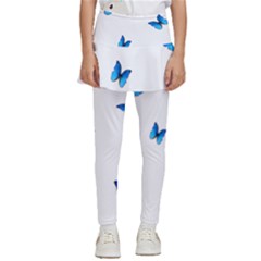 Butterfly-blue-phengaris Kids  Skirted Pants by saad11