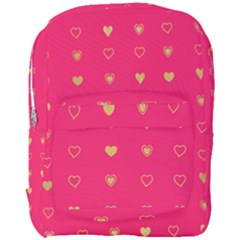 Illustrations Heart Pattern Design Full Print Backpack by Maspions