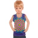 Abstract Digital Artwork Kids  Sport Tank Top View1
