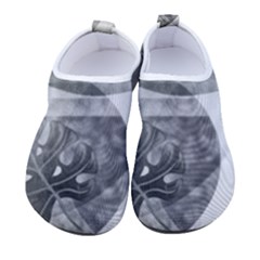 Vintage Retro Boho Background Leaves Botanical Kids  Sock-style Water Shoes by Maspions