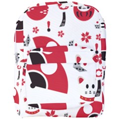 Assorted Illustration Lot Japan Fundal Japanese Full Print Backpack by Maspions