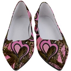 Pink Browning Deer Glitter Camo Women s Block Heels  by Maspions