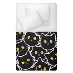 Cat Pattern Pet Drawing Eyes Duvet Cover (single Size) by Maspions