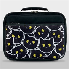 Cat Pattern Pet Drawing Eyes Lunch Bag by Maspions