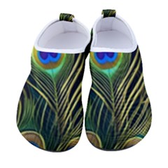 Peacock Pattern Men s Sock-style Water Shoes by Maspions