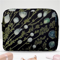 Sea Weed Salt Water Make Up Pouch (large) by Maspions